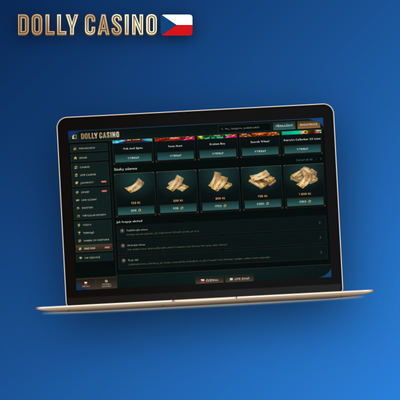 Ikona slotů a stolních her dostupných v mobilní aplikaci Dolly Casino Casino