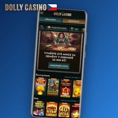 Ikony sportů pro sázení v aplikaci Dolly Casino Casino – fotbal, tenis a hokej