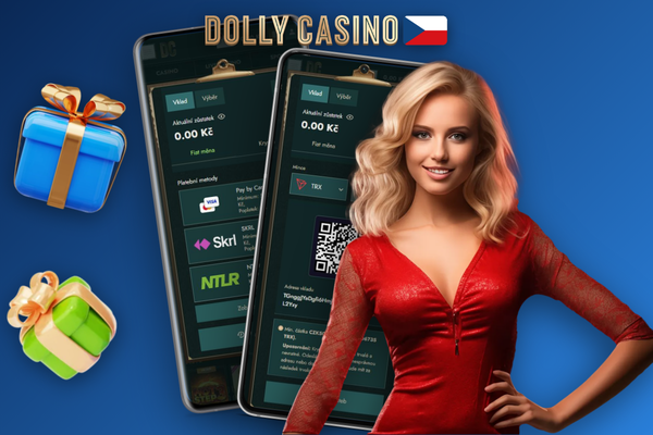 Aktivace uvítacího bonusu Dolly Casino Casino po prvním vkladu na účet
